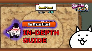 How to Beat Crazed Lizard EASILY  The Battle Cats [upl. by Aniled]