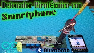 Detonador Pirotécnico con Smartphone [upl. by Idnic745]