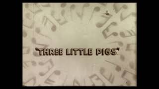 Silly Symphony – Three Little Pigs 1933 – original United Artists version [upl. by Assiar943]