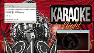 OpenKJ free karaoke software Install [upl. by Kcirddet]