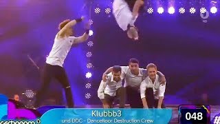 DDC amp Klubbb3  Dschinghis Khan  Schlagerbooom 2016 DDC Breakdance [upl. by Torhert152]