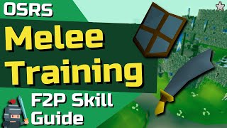 199 F2P Melee Combat Guide  OSRS F2P Skill Guide [upl. by Undry]