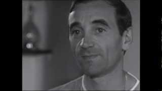 Charles Aznavour  Interview 1963 [upl. by Lilia]