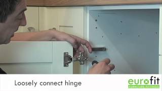 How To Fit Or Replace A Kitchen Hinge [upl. by Seraphina]