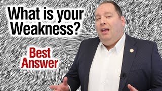 What is your Weakness  Best Answer from former CEO [upl. by Ardnahsal]