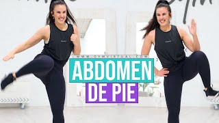 ABDOMINALES DE PIE  Rutina de abodmen 10 minutos [upl. by Hennessy]