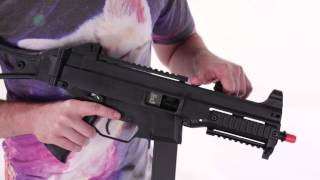 HK UMP 45 ELITE AEG  Airsoft Gun Review [upl. by Areek]