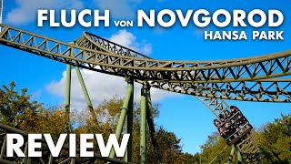 Review Flucht von Novgorod  Hansa Park  Gerstlauer EuroFighter [upl. by Ynahteb]