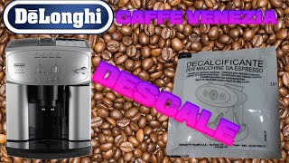 DescaleDecalcify Delonghi Caffe Venezia [upl. by Enneibaf]