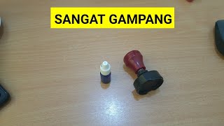 Tutorial Cara Mengisi Ulang Tinta CapStempel  How to Refill Stamp [upl. by Esenahs538]