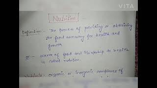 Nutrients and its classification [upl. by Ardnasyl]