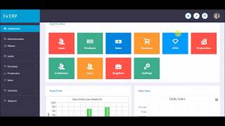 ERP Software demo [upl. by Enilkcaj]