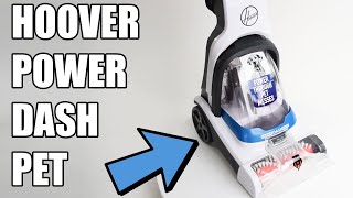 Hoover Powerdash Pet Compact Carpet Cleaner FH50700 REVIEW [upl. by Dorothea]