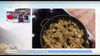 RECETTE  Morue à la portugaise [upl. by Ednil]