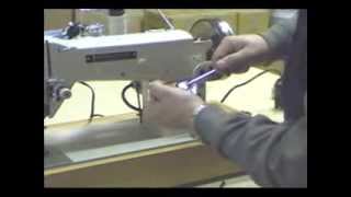 Sailmaker Sewing Machine Setup amp Use [upl. by Akire]