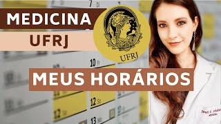 FACULDADE DE MEDICINA UFRJ  Minha carga horária  turno integral [upl. by Scarface]