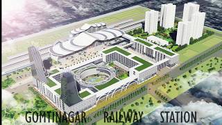 Redevelopment of Gomti Nagar Railway Station Lucknow [upl. by Yaral]