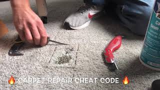 🔥 How To Repair Carpet Burns 🔥 [upl. by Slrahc]