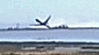 New video released of Asiana plane crash [upl. by Aineles78]