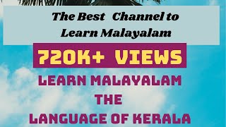 LEARN MALAYALAM LANGUAGEINTRO BASIC WORDS ampPHRASESENGLISH TUTORIAL [upl. by Mihe]