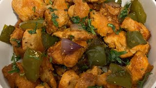 Chicken capsicum fry recipe [upl. by Elocim]