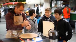 Vélo Crêpes au marché et crêperie à domicile [upl. by Dnomyar851]