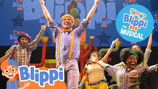 Blippi The Musical  1 Hour Special  BLIPPI  Educational Songs For Kids [upl. by Ellevel]