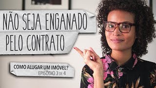 ENTENDA UM CONTRATO DE ALUGUEL  DE MUDANÇA [upl. by Marillin]