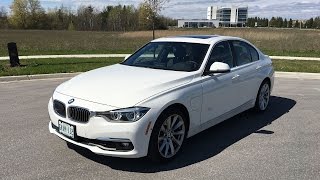 2017 BMW 330e PlugIn Hybrid  Review [upl. by Agneta]