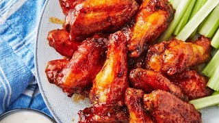 How To Make The Crispiest Baked Buffalo Chicken Wings  Delish [upl. by Esiom597]