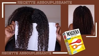 SOIN ASSOUPLISSANT et BOUCLANT pour CHEVEUX CRÉPUS🔥 [upl. by Gerhard]