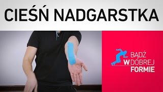 Cieśń nadgarstka mobilizacja  kinesiotaping [upl. by Reisfield]