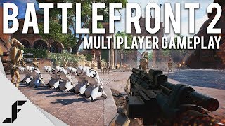 STAR WARS BATTLEFRONT 2  Multiplayer Gameplay [upl. by Adnulahs]