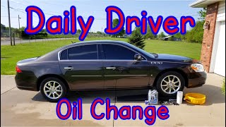 How to change oil Buick Lucerne [upl. by Brezin]