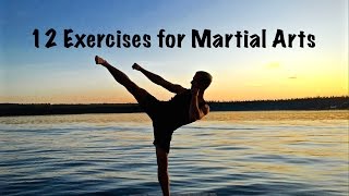 12 Exercises for Martial Arts [upl. by Seow]