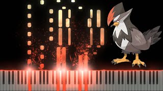 Battle Trainer  Pokemon DPPt  Piano Duo [upl. by Emalia]