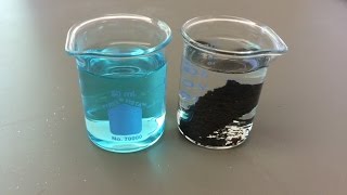 Zinc  Copper Sulfate Reaction [upl. by Euqor]