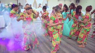 Madilu System Voisin Dance Flow  Wa Mama Wa TAMPA FLORIDA  congolese wedding [upl. by Brightman]