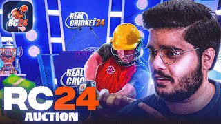 IPLRCPL Auctions Live  Real Cricket 24 with RahulRKGamer [upl. by Shipp473]