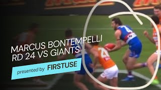 AFL Stoppages Marcus Bontempelli [upl. by Desdamonna]