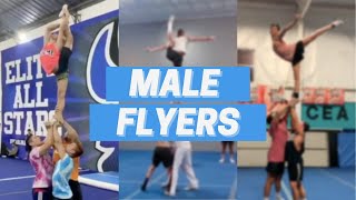 Amazing male cheerleading flyers Compilation [upl. by Fitzgerald]