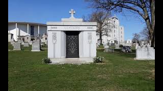 Lucky Luciano Cemetery Crypt Tour [upl. by Wendell221]