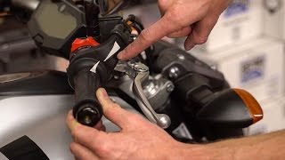 How To Adjust Your Motorcycle Throttle Cable  MC Garage [upl. by Schram]